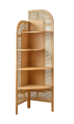 Rattan Display Shelf