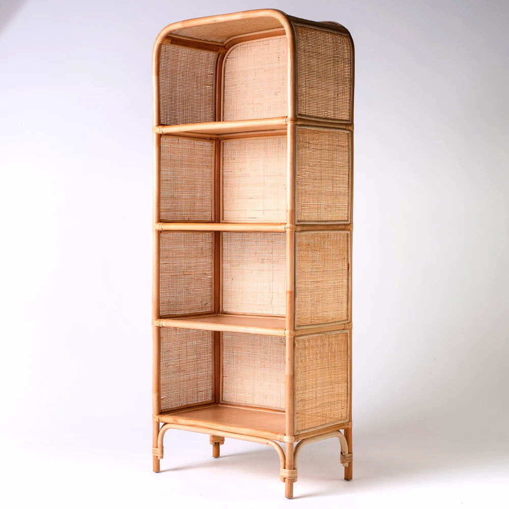 Rattan Display Shelf